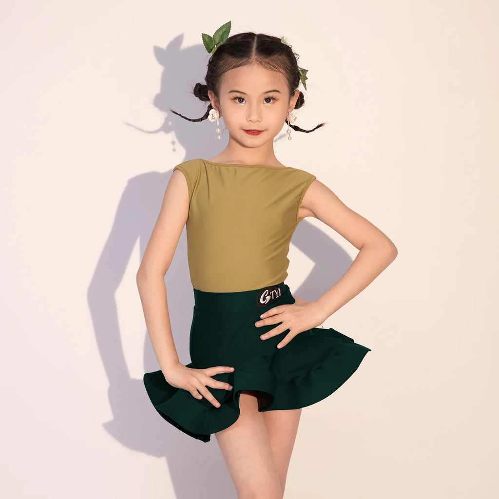 Professional Latin Dance Dress for Girls Grade Examination Standard Dancewear Ballroom Samba Rumba Salsa Performance Vestidos