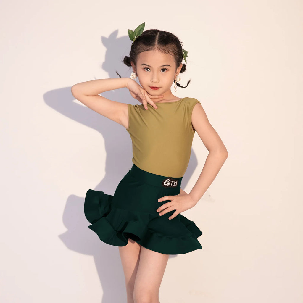 Professional Latin Dance Dress for Girls Grade Examination Standard Dancewear Ballroom Samba Rumba Salsa Performance Vestidos