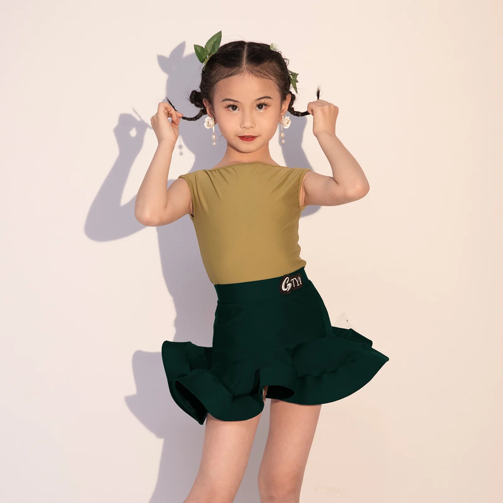 Professional Latin Dance Dress for Girls Grade Examination Standard Dancewear Ballroom Samba Rumba Salsa Performance Vestidos
