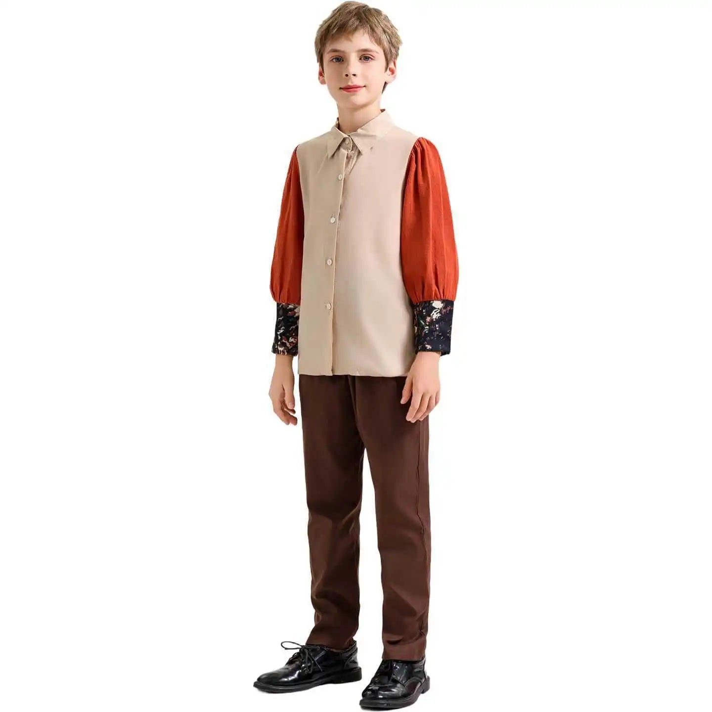 Kids German Oktoberfest Costume kids Bavarian Beer Festival Outfits Children Medieval Retro Stage Performance Halloween Wear