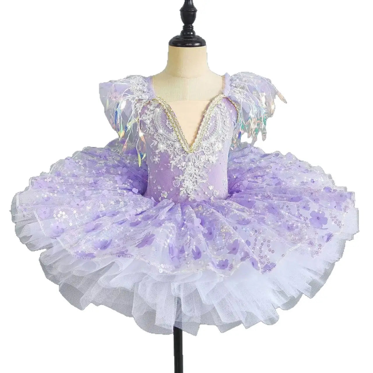 rofessional Ballet Tutu for Girls Kids Swan Lake Dance Dress Elegant Puffy Tulle Skirt Child Stage Performance Outfits Vestidos