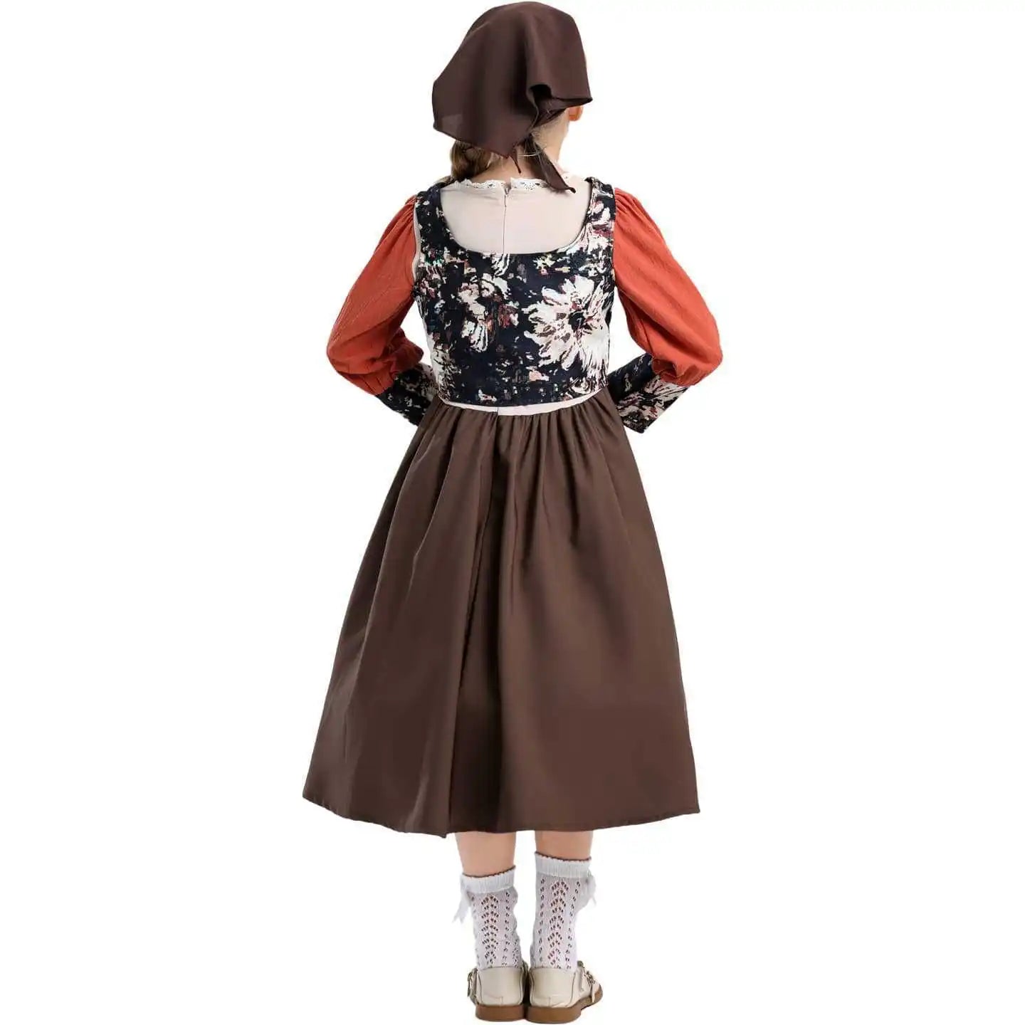 Kids German Oktoberfest Costume kids Bavarian Beer Festival Outfits Children Medieval Retro Stage Performance Halloween Wear