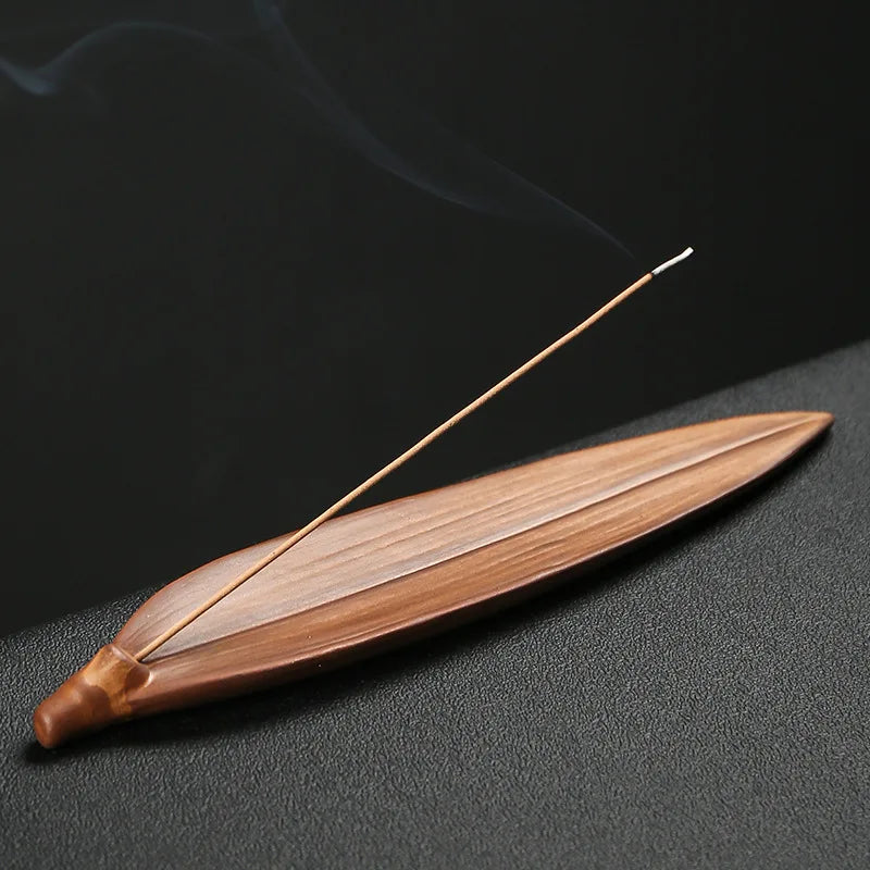 Zen Ceramic Incense Art Piece - Multi-Use Backflow Incense Holder & Fragrance Diffuser for Home Meditation