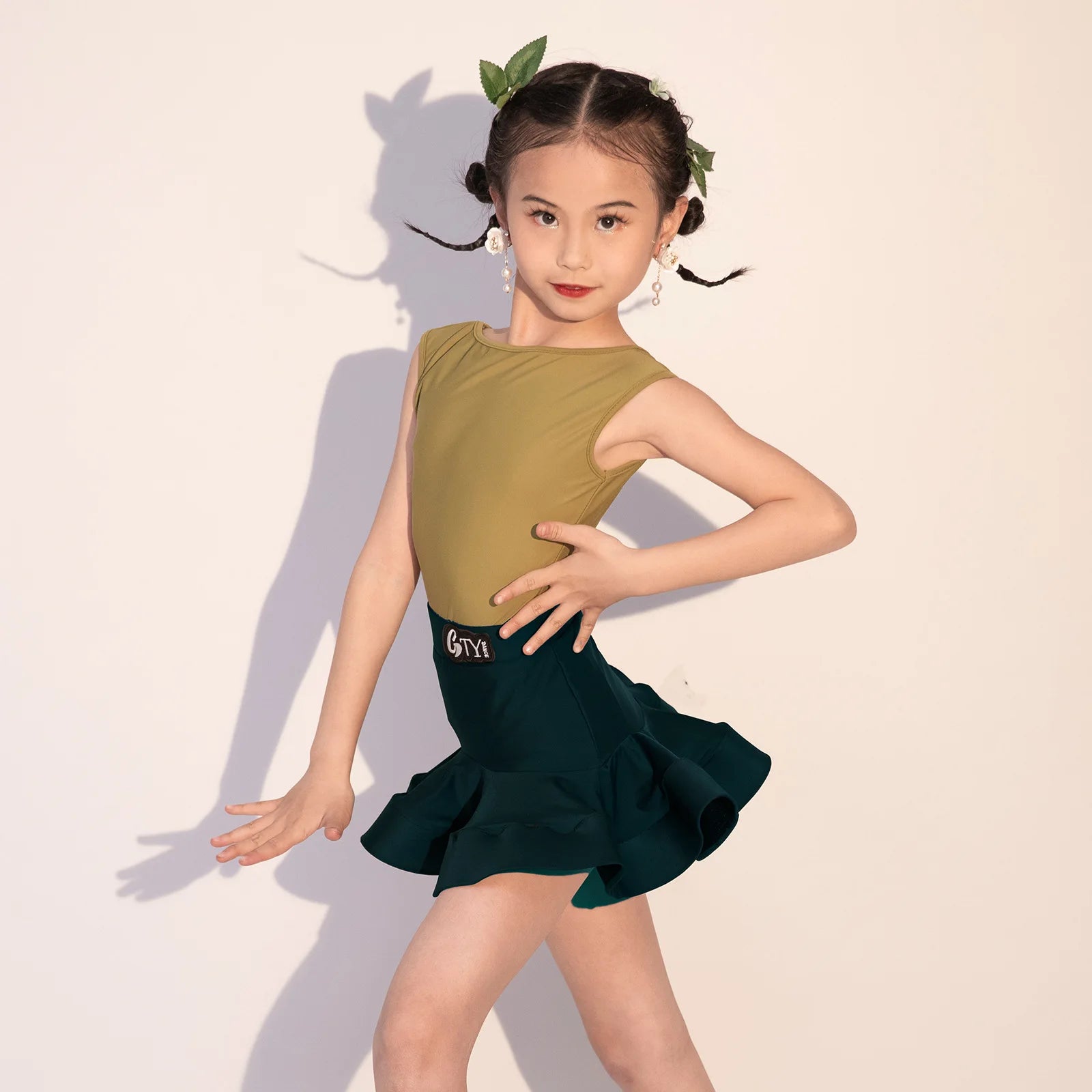 Professional Latin Dance Dress for Girls Grade Examination Standard Dancewear Ballroom Samba Rumba Salsa Performance Vestidos