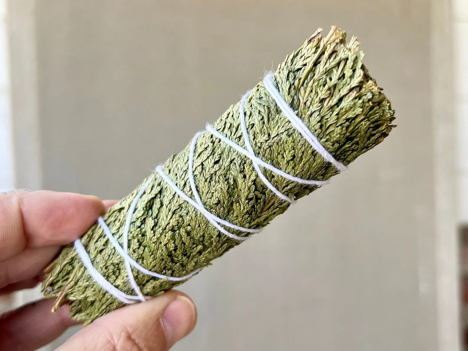 Cedar Smudge Stick, 4” Cedar for Cleansing,  Insence Burner Energy Healing, Meditation, and Clearing Negative Energy